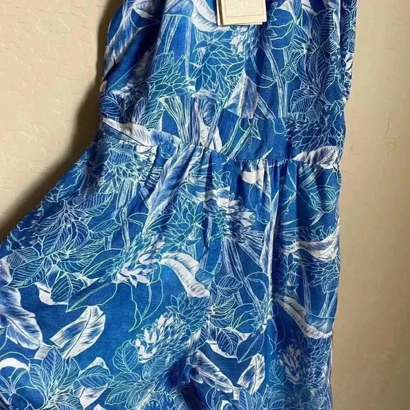 Maaji Floral Print Cover Up Jumpsuit Size Medium - Picture 14 of 16